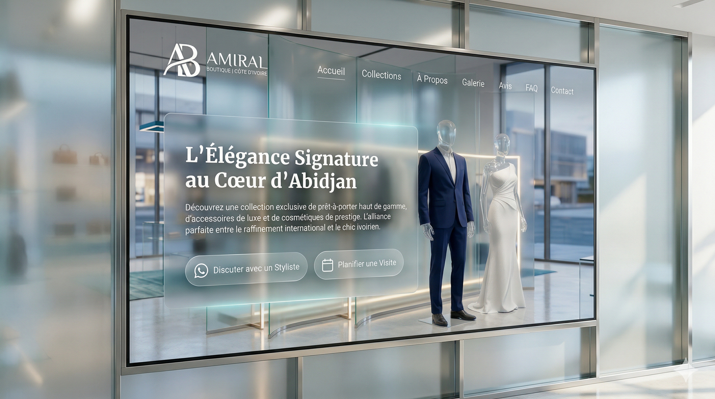 Intérieur Amiral Boutique