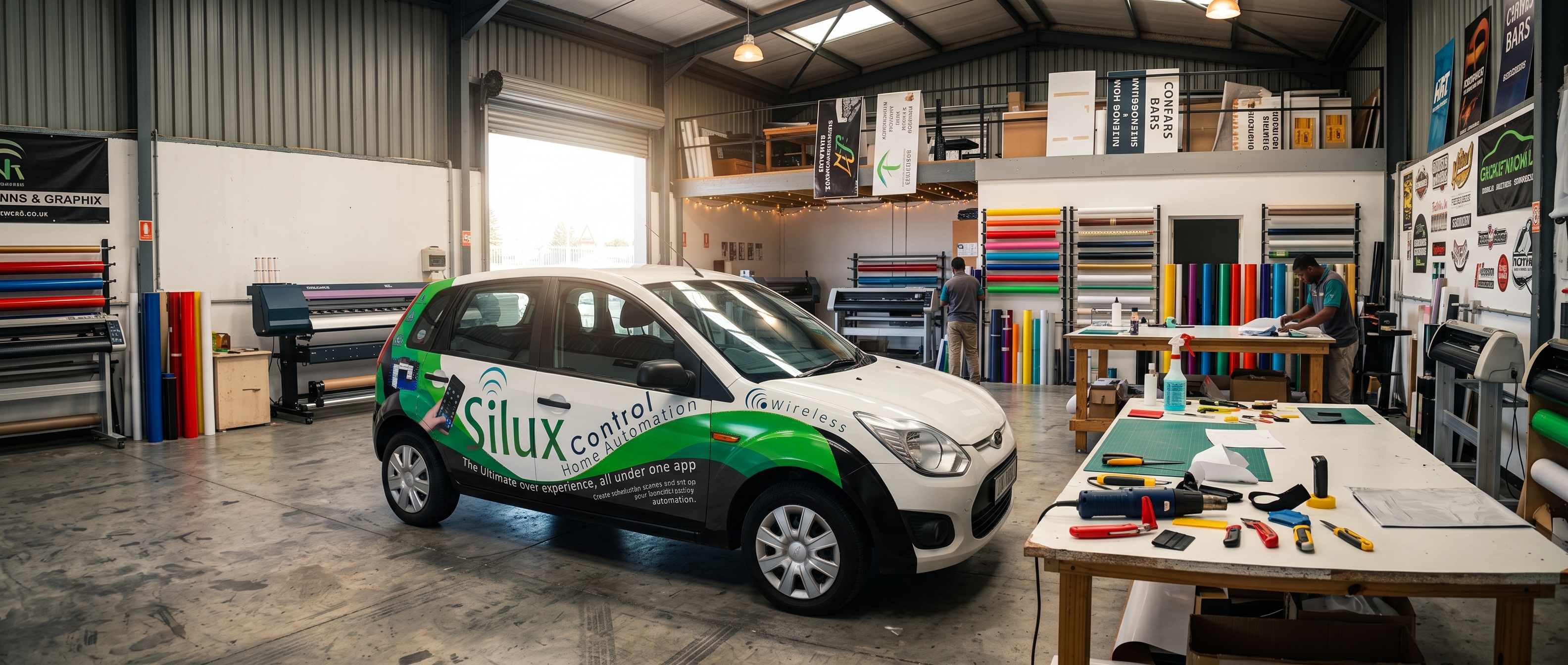 Bowmans Signs Graphix Wraps visual branding and signage work