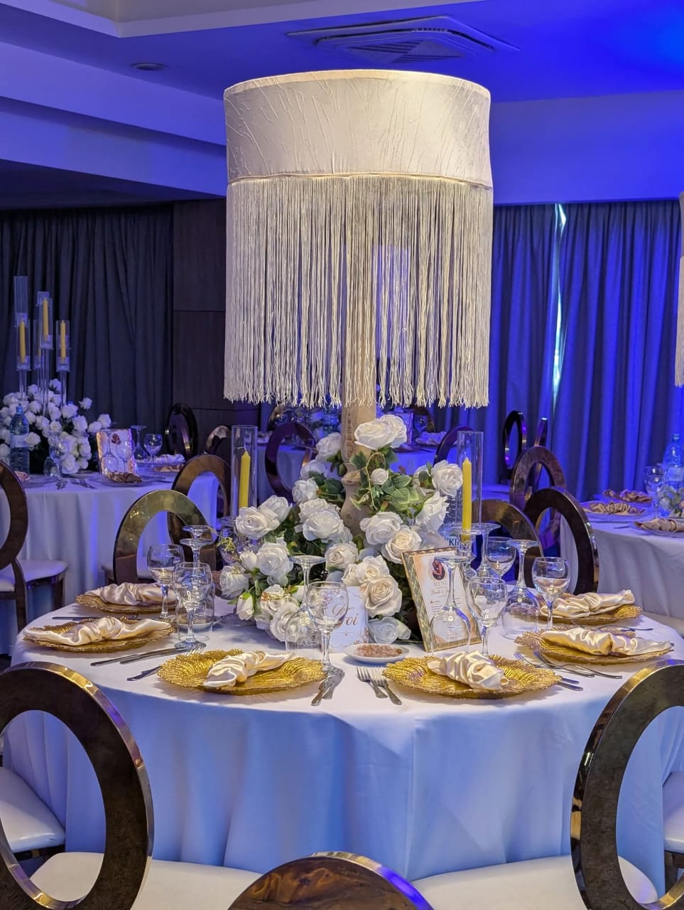 Décoration événementielle présentée par Caractère Event