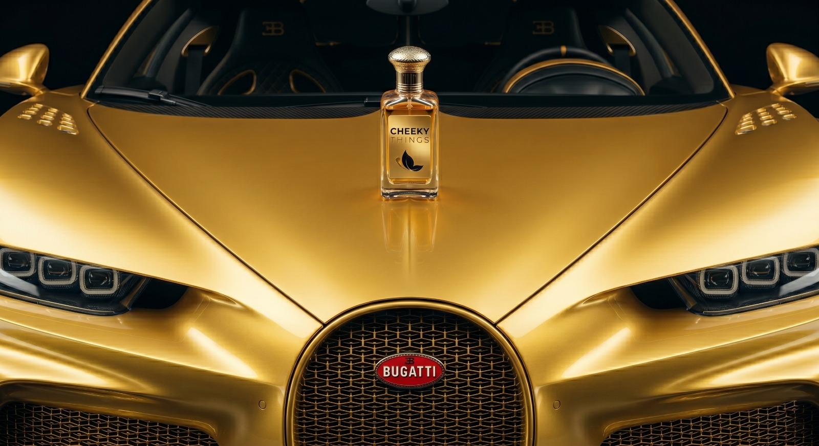 Elegant perfume bottles