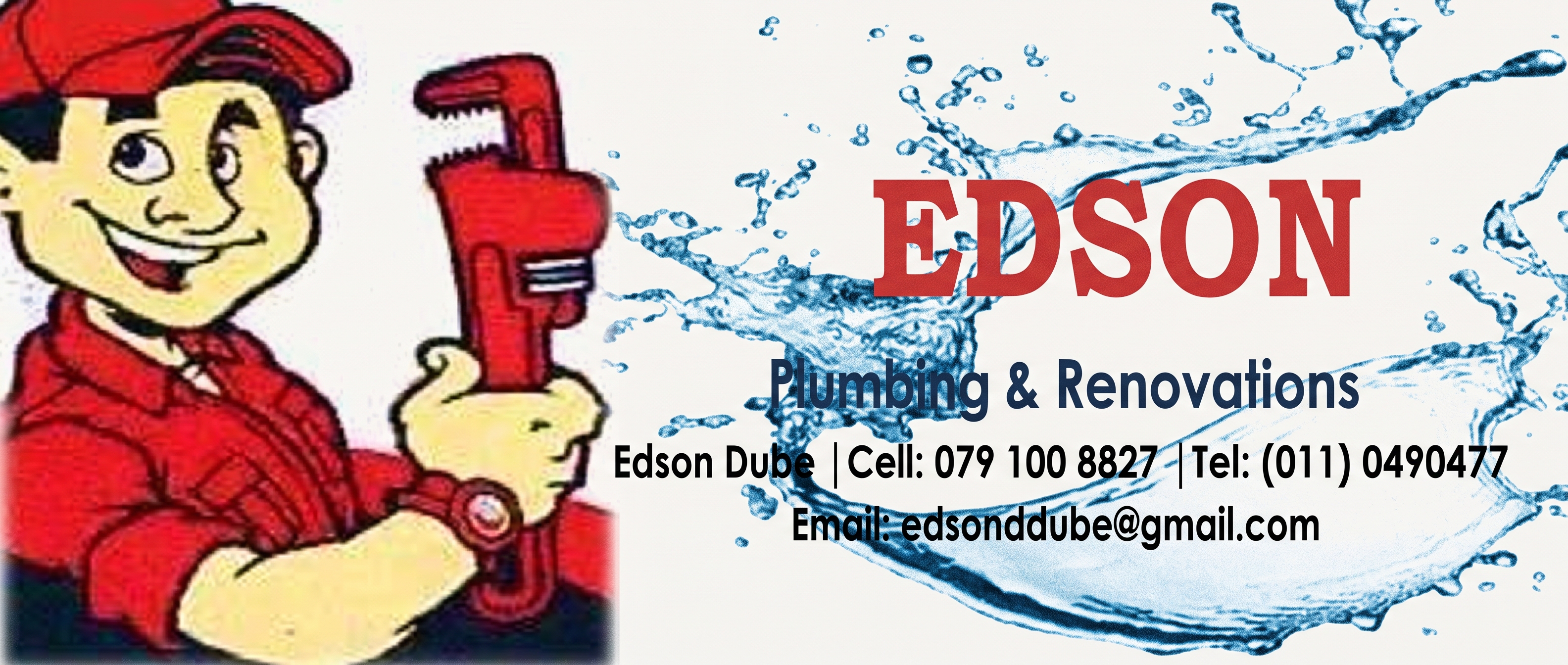 Edson plumbing and renovations logo