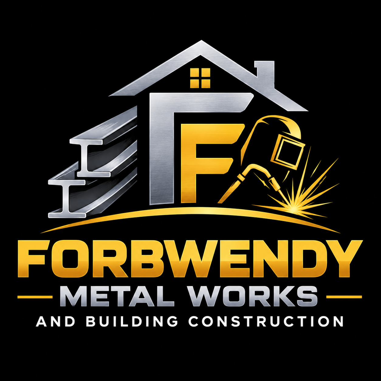 Forbwendy Metal Works and Building Construction Logo