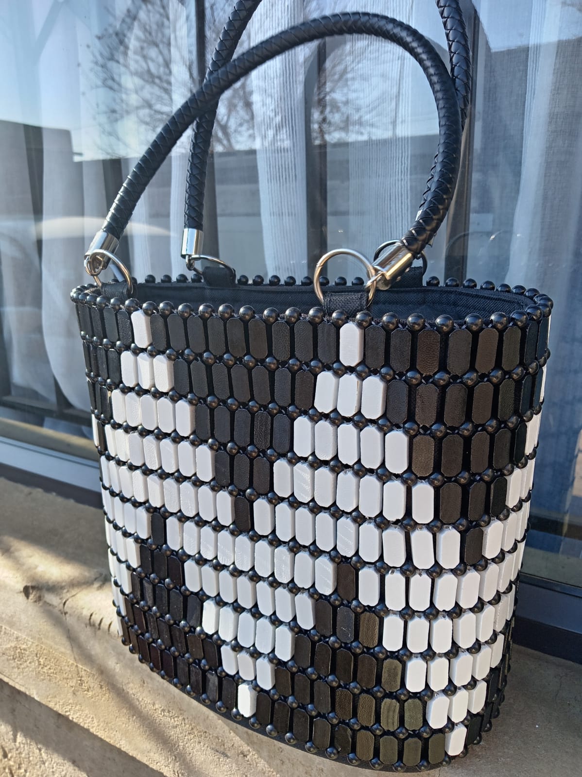 Handcrafted bead and crystal bags by Izandla Creations