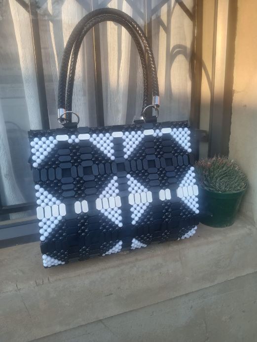Hand-crafted bead and crystal bags by Izandla Creations