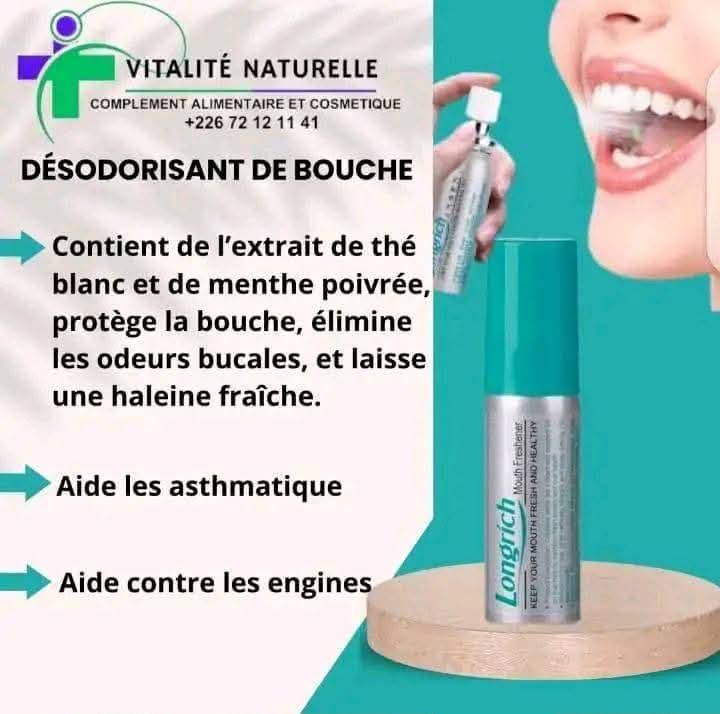 Spray Buccal Longrich