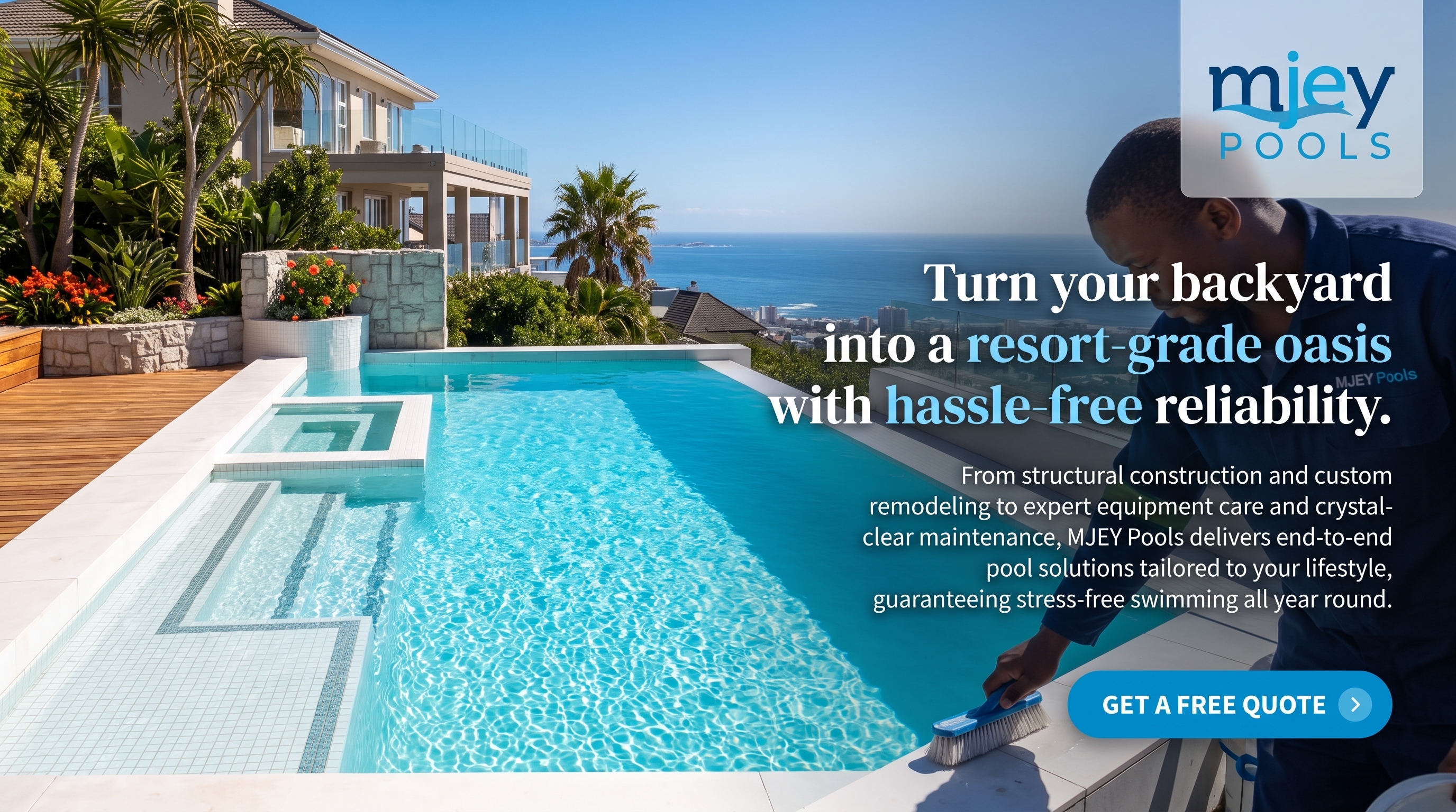 Mjey Pools Luxury Swimming Pool