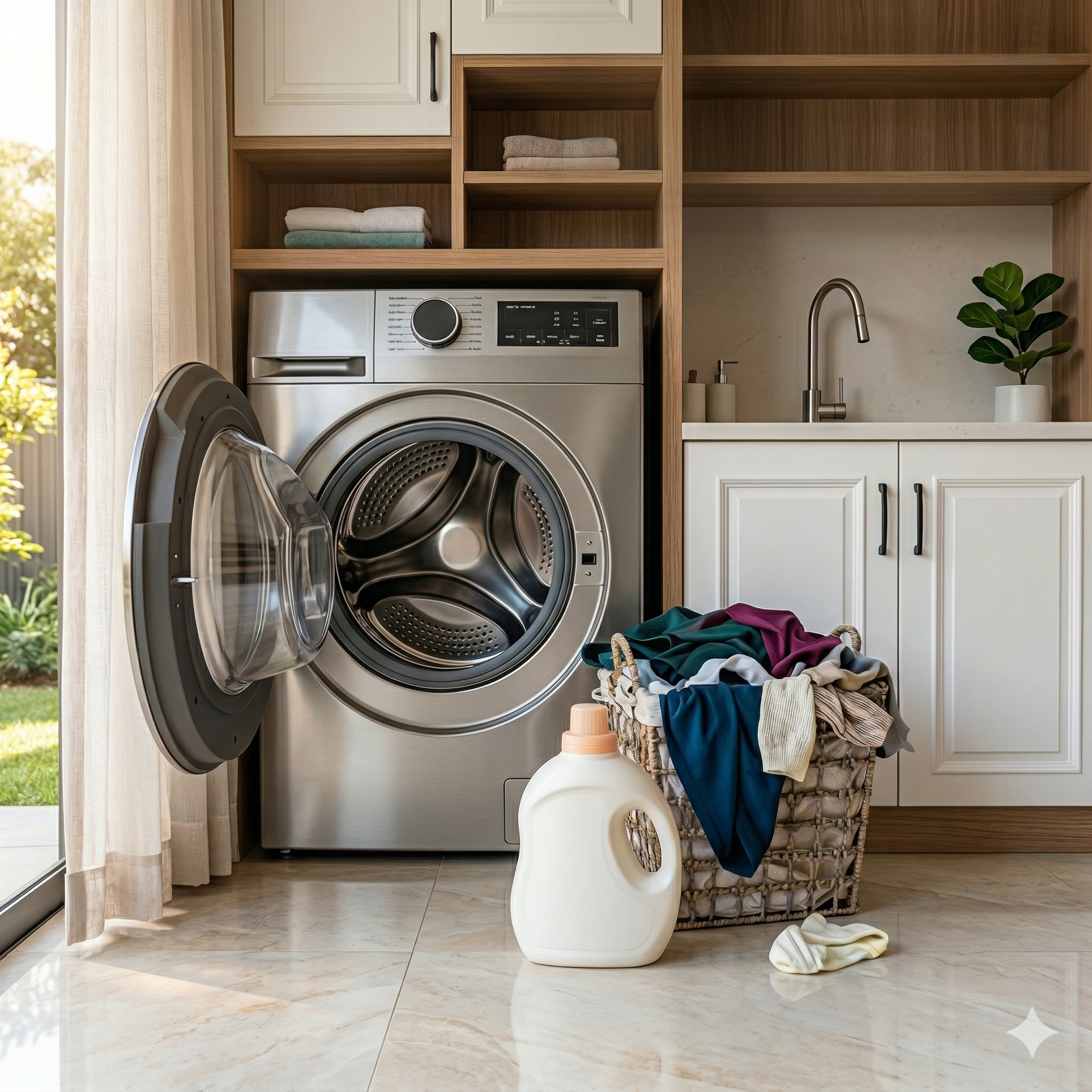 Laundry being folded