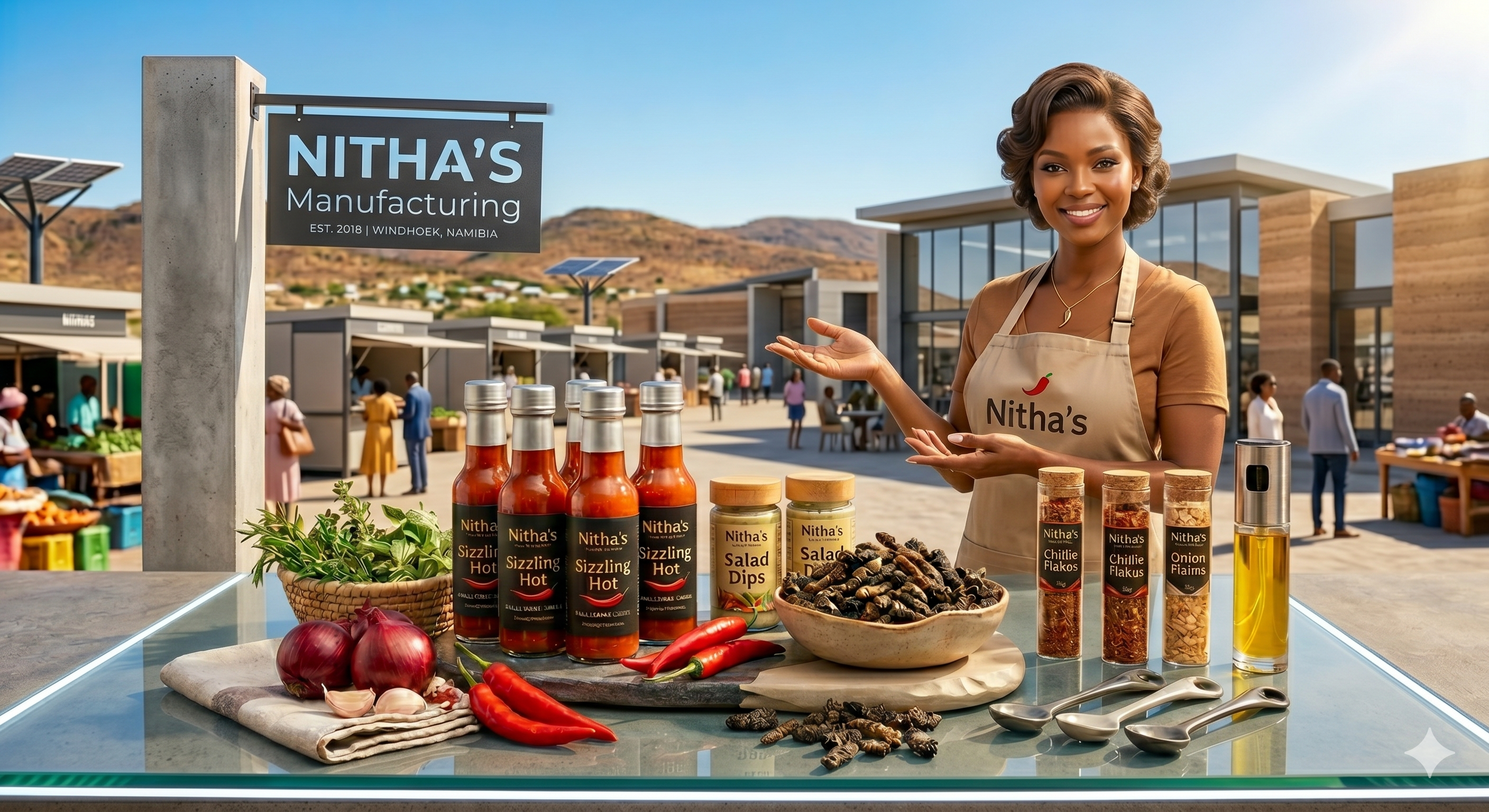 Nitha's Manufacturing Hero