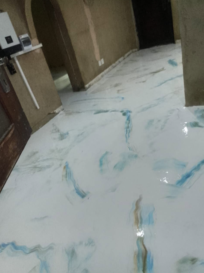 Decorated floor by Proftrek Projects