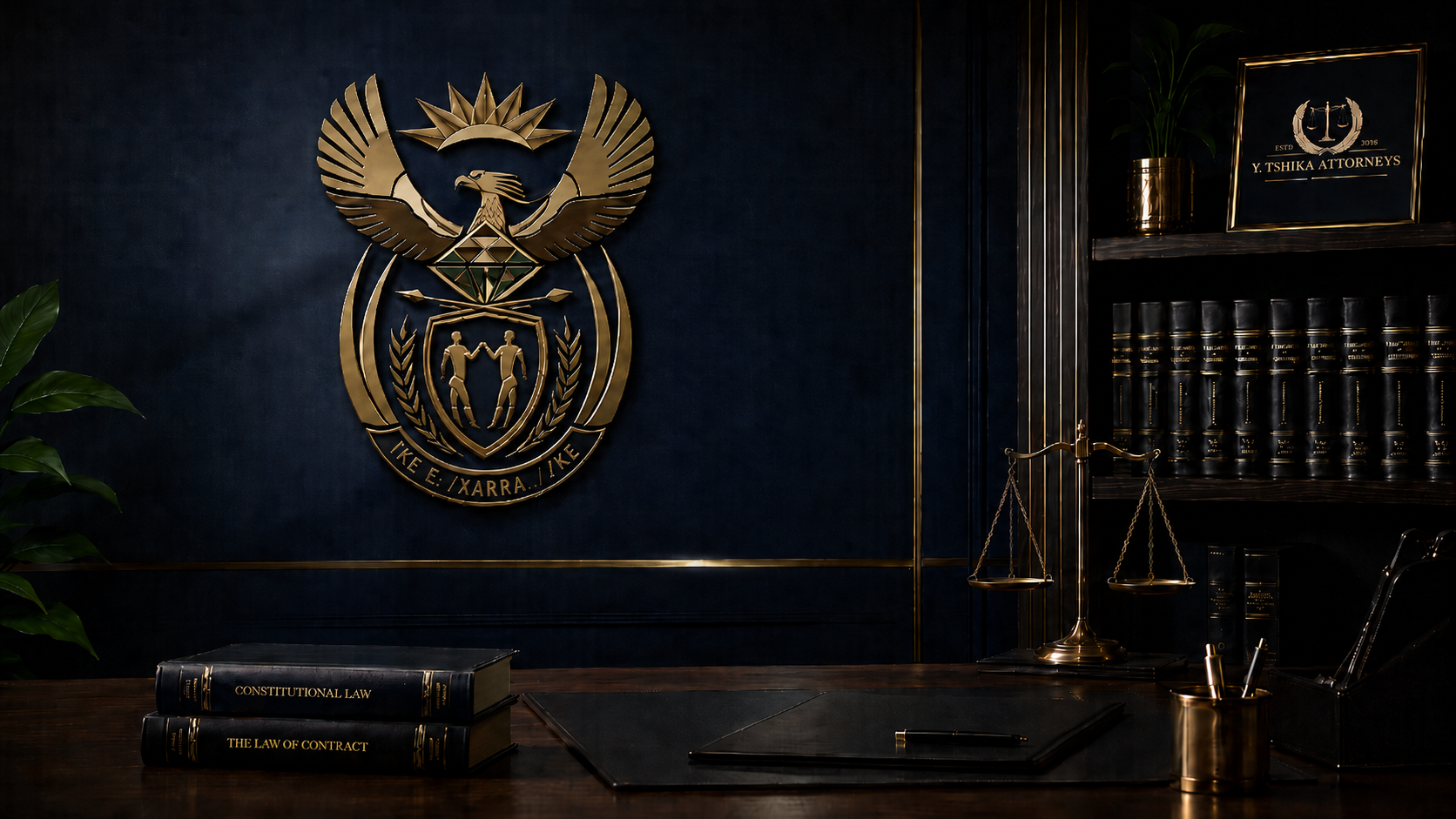 Luxury legal office background